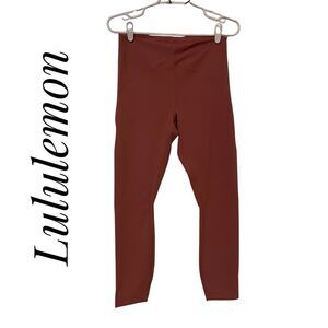 Lululemon Align Size 10 Pink Muave Athletic High Wasited Leggings